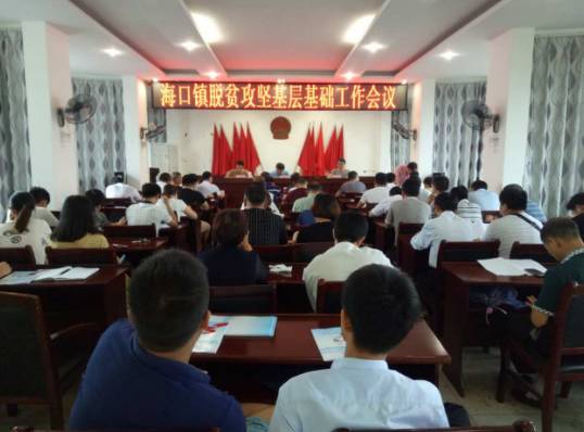 筑牢攻坚根基 决胜全面小康——海口镇召开脱贫攻坚基层基础工作会议