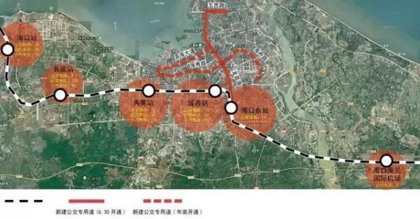 海口市域列车明日登岛！优化线路图出炉，快看是否经过你家？